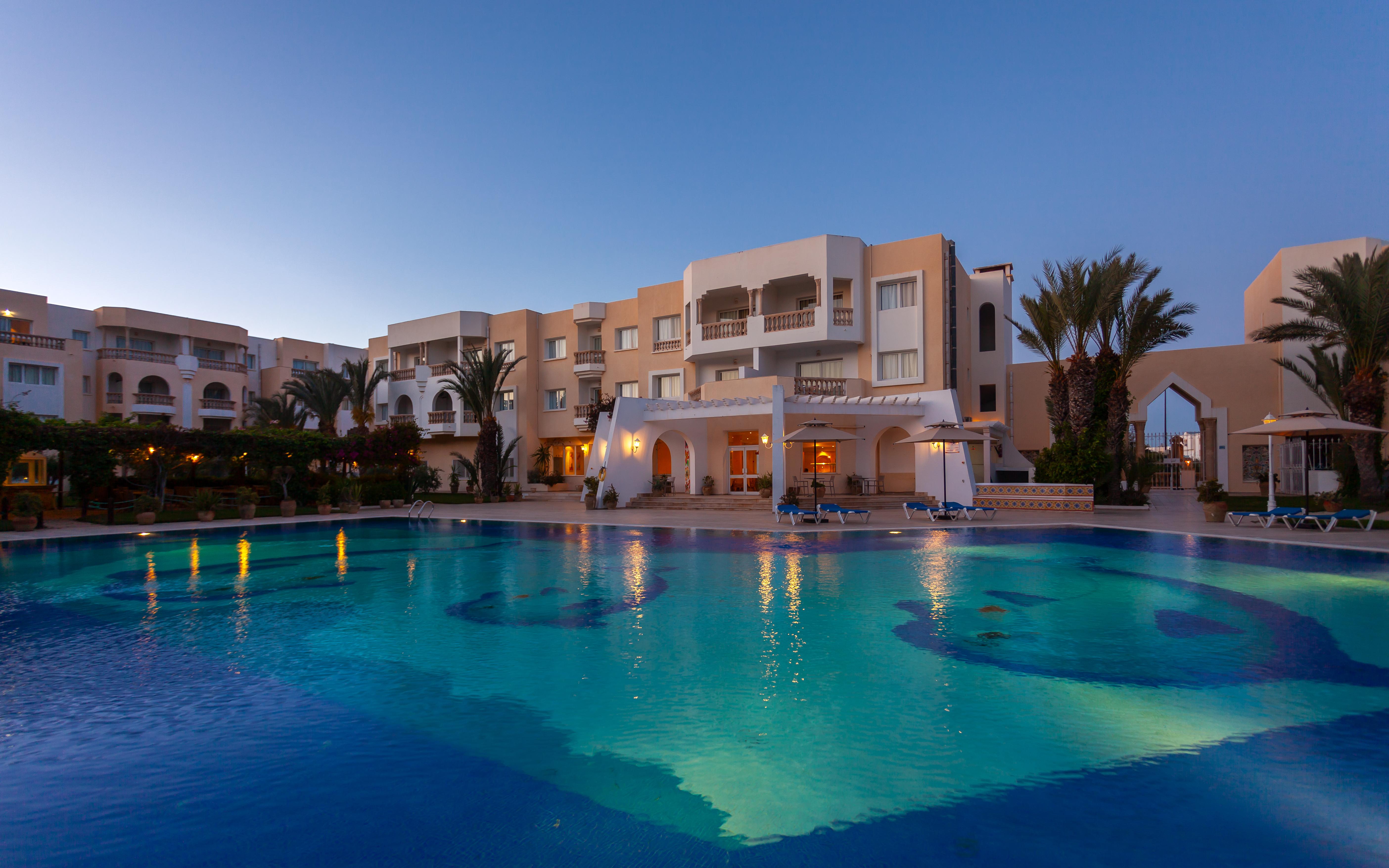 Le Corail Appart'Hotel Yasmine Hammamet Exterior foto