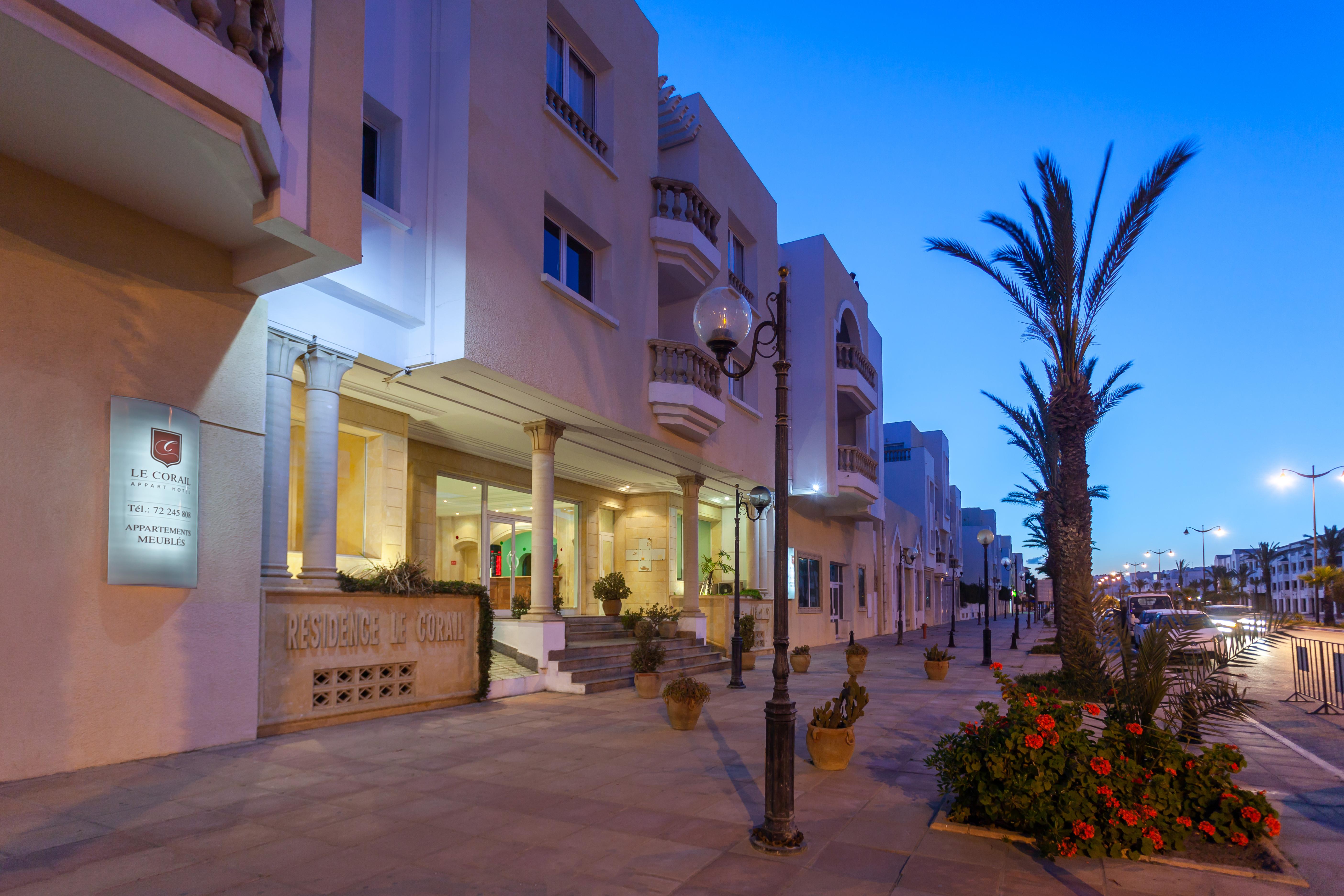 Le Corail Appart'Hotel Yasmine Hammamet Exterior foto